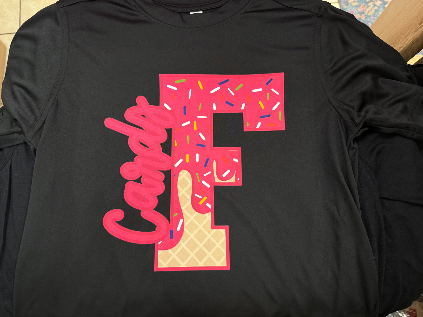 Farmington Cardinals Drip Tee Shirt