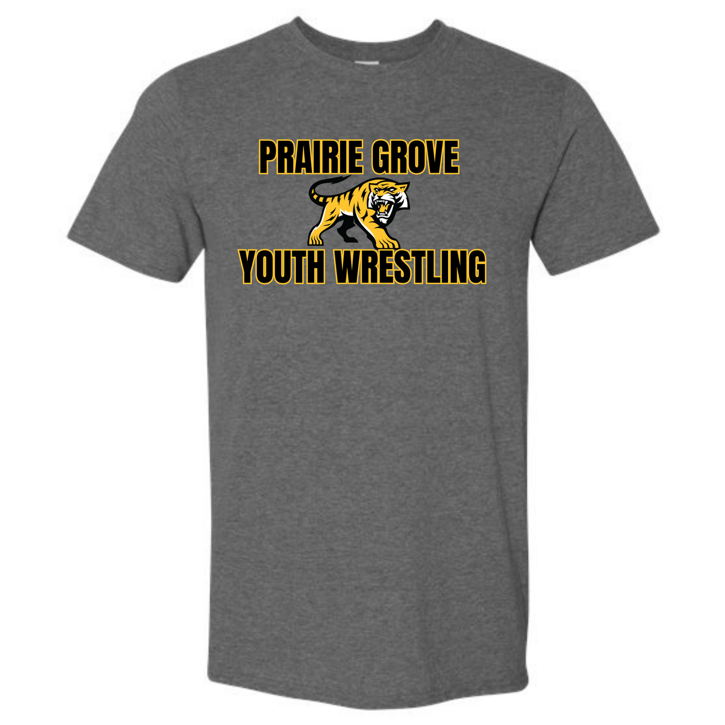 Prairie Grove Youth Wrestling - Tigers Tee Shirt