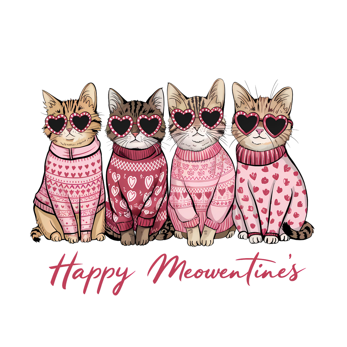 Happy Meowentine's Day Shirt
