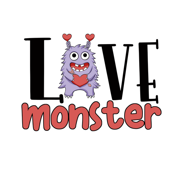 Love Monster - Youth Valentine's Day Sweatshirt