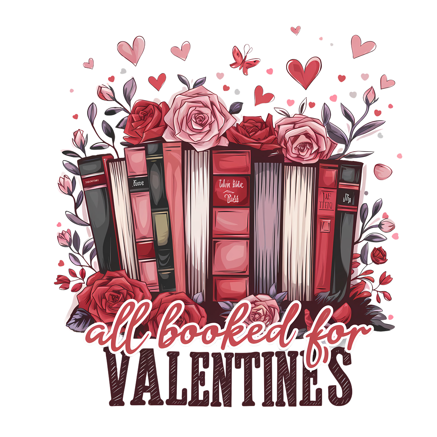 All Booked For Valentine's Day Tee Shirt