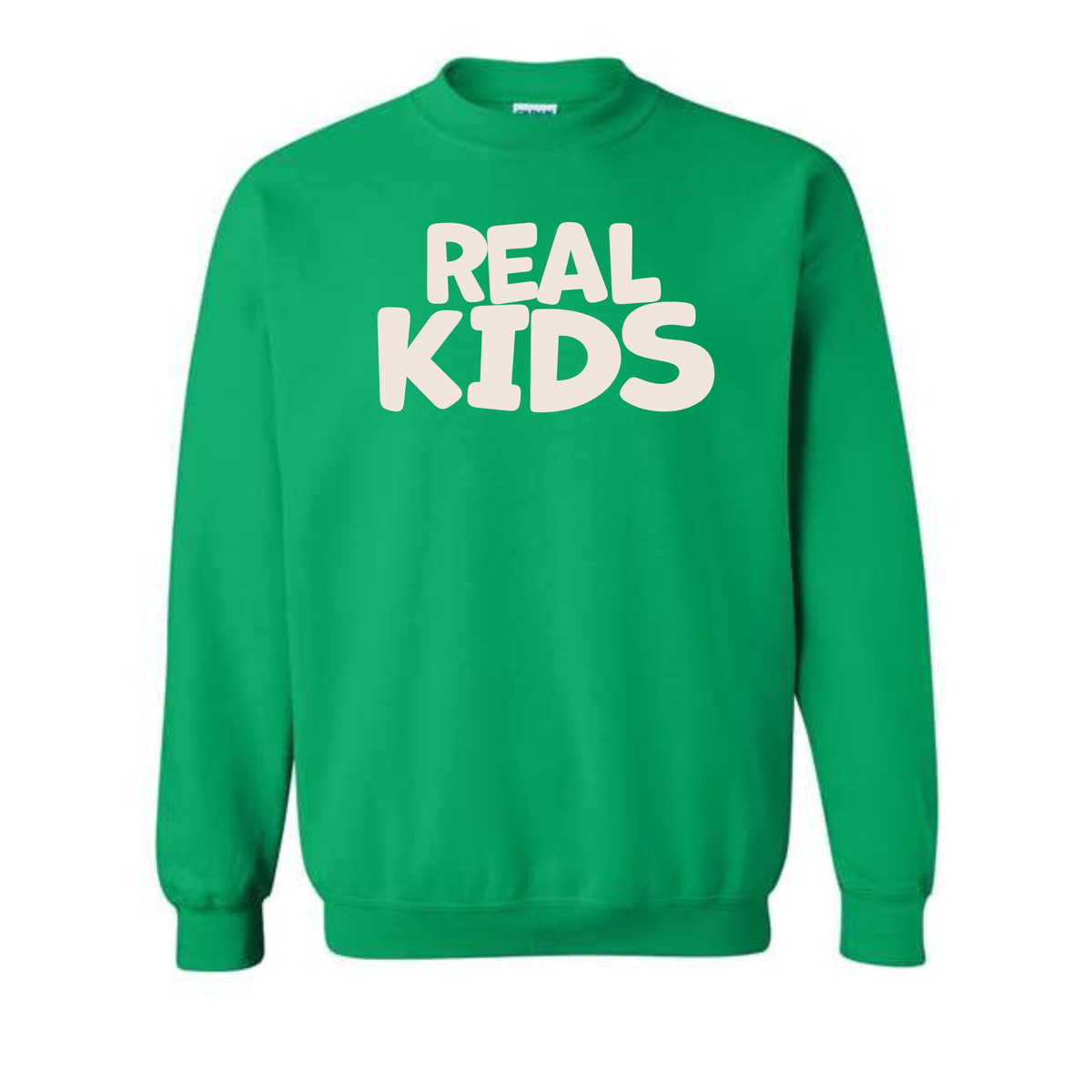 Real Kids Crewneck Sweatshirt - Kelly Green
