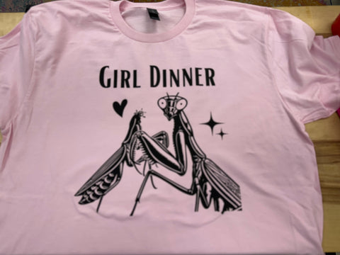 Girl Dinner Tee Shirt