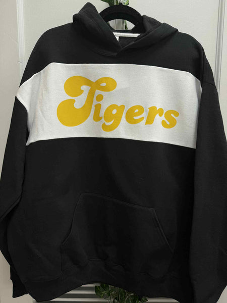 Tigers Retro Varsity Sweatshirt or Hoodie