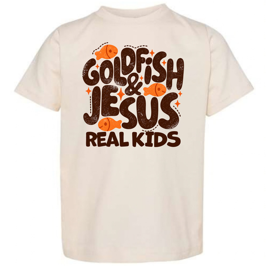 Real Kids - Goldfish & Jesus Tee Shirt