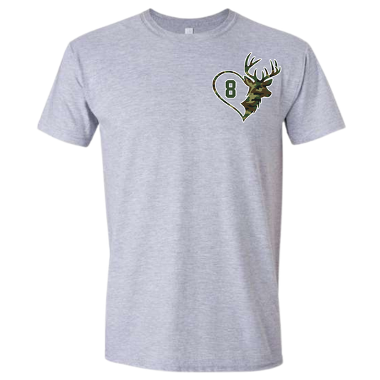 Young Bucks Heart Baseball Tee Shirt