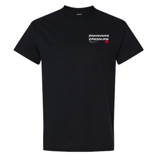 Arkansas Pressure Small Logo - Black Tee Shirt, Crewneck Sweatshirt or Hoodie