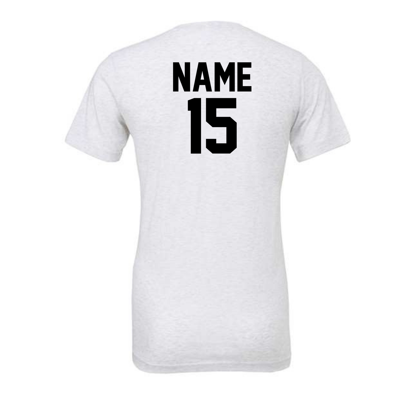 Thunder Baseball Tee Shirt - Ash Grey
