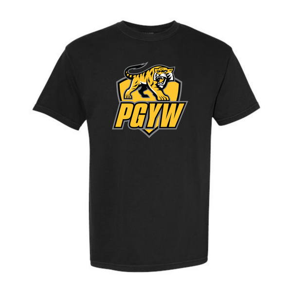 Prairie Grove Youth Wrestling T Shirt with PGYW Logo