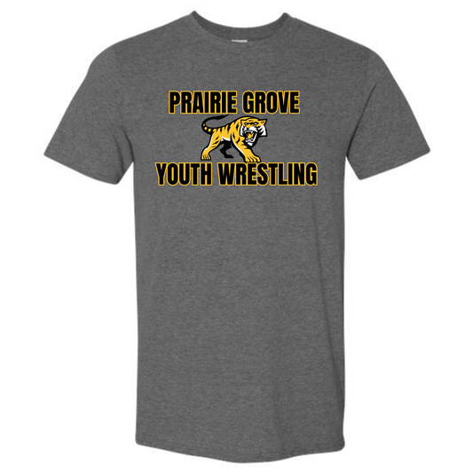 Prairie Grove Youth Wrestling - Tigers Tee Shirt