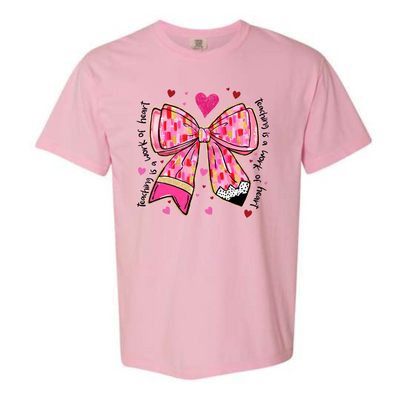Teaching is a Work of Heart Tee Shirt