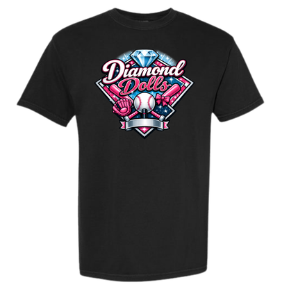 Diamond Dolls Logo Tee Shirt - Black