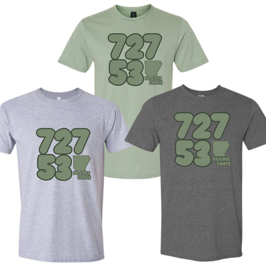 Just a Small Town Tee Shirt - Prairie Grove, Arkansas