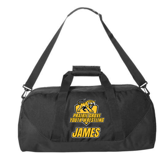 Prairie Grove Youth Wrestling Duffle Bag