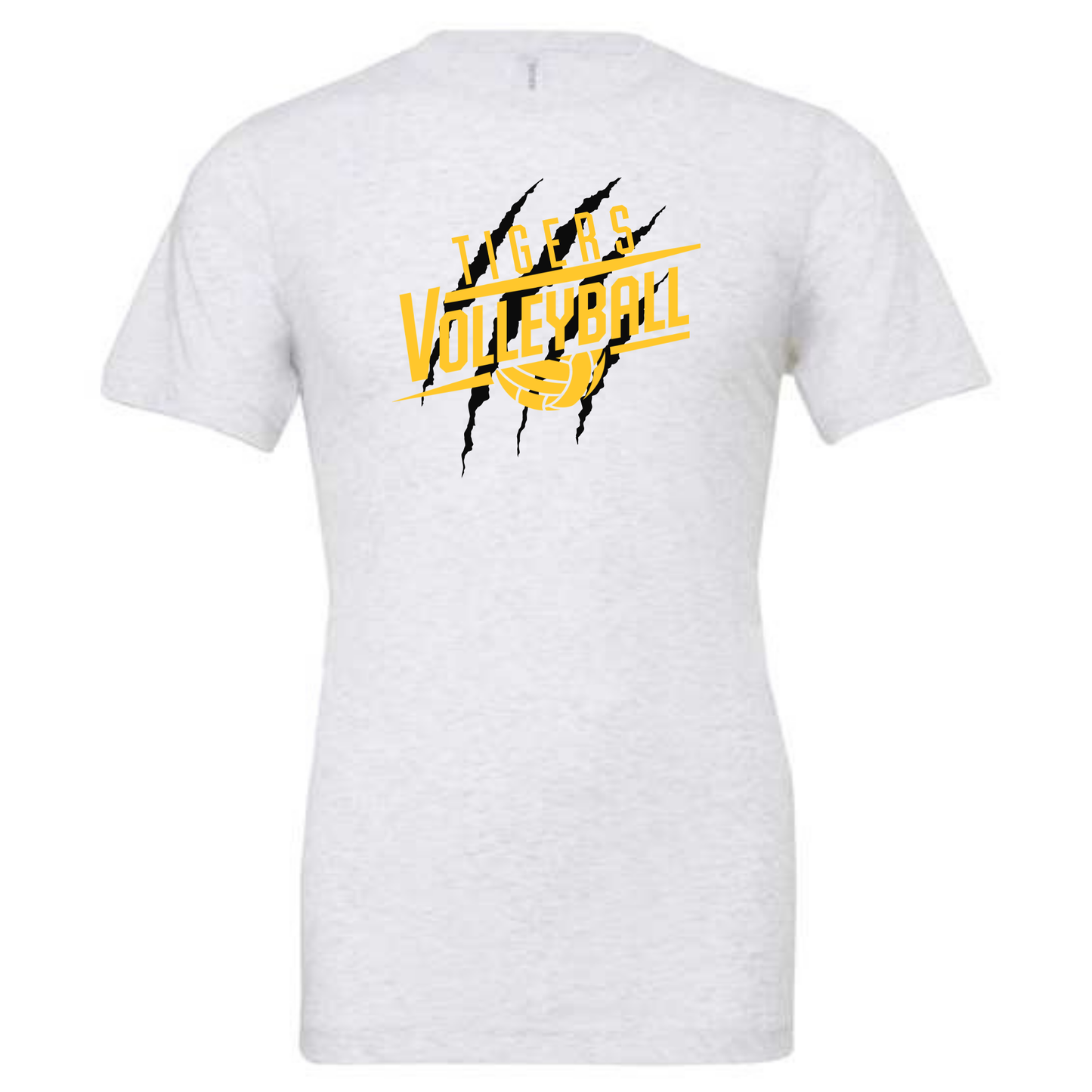 Prairie Grove Volleyball Claws Out Tee Shirt, Sweatshirt or Hoodie - Ash