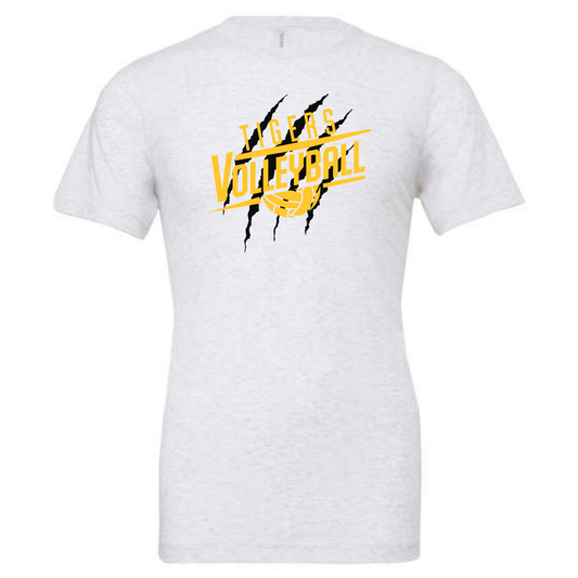 Prairie Grove Volleyball Claws Out Tee Shirt, Sweatshirt or Hoodie - Ash
