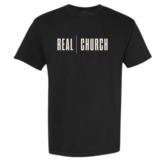 Real Church - Classic  Logo Tee Shirt