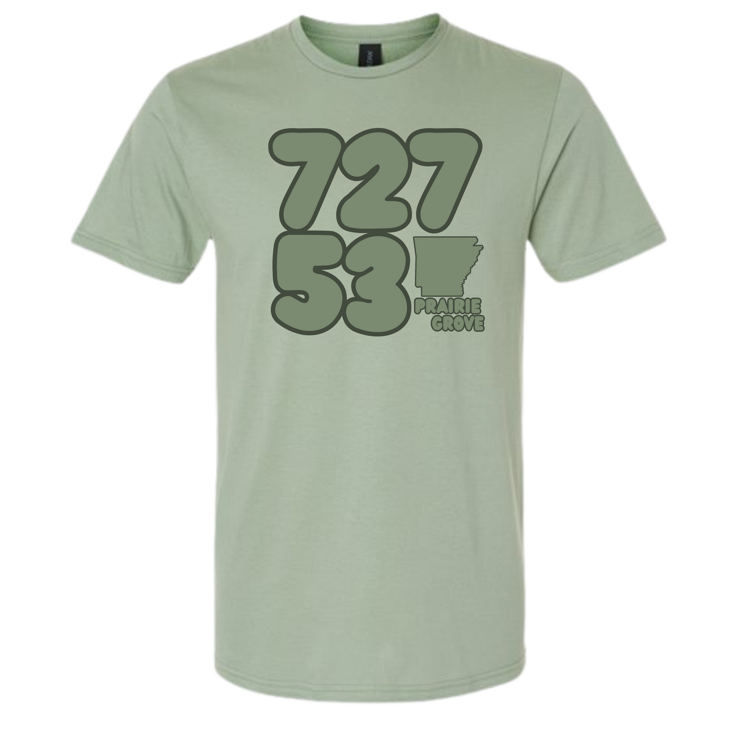 Just a Small Town Tee Shirt - Prairie Grove, Arkansas