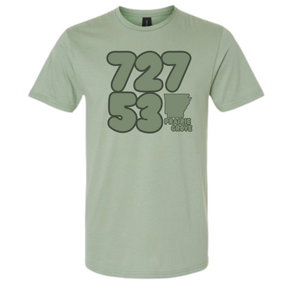 Just a Small Town Tee Shirt - Prairie Grove, Arkansas
