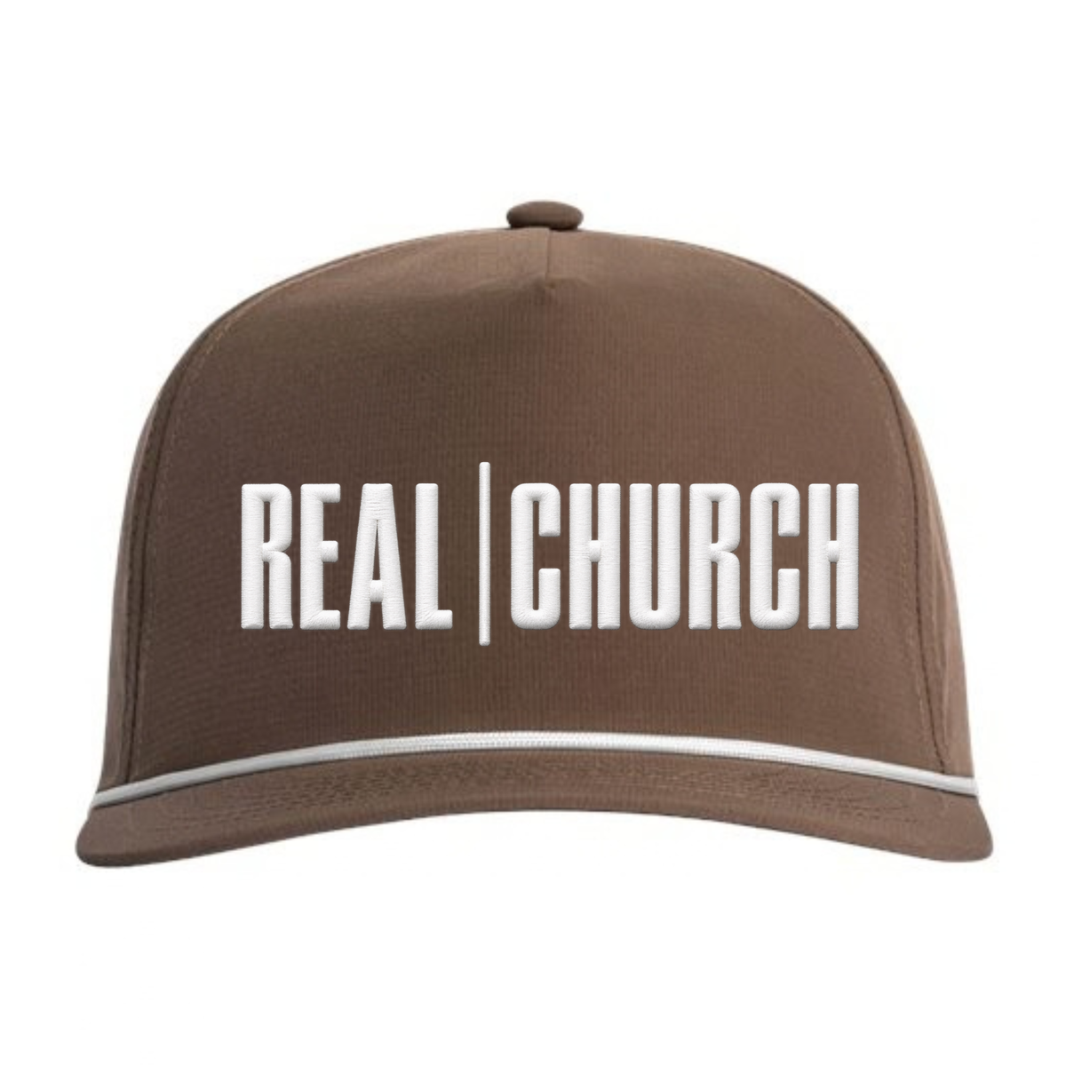 Real Church - Puff Embroidered Cap