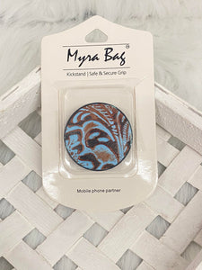 Myra Atrium Turquoise Leather Phone Socket
