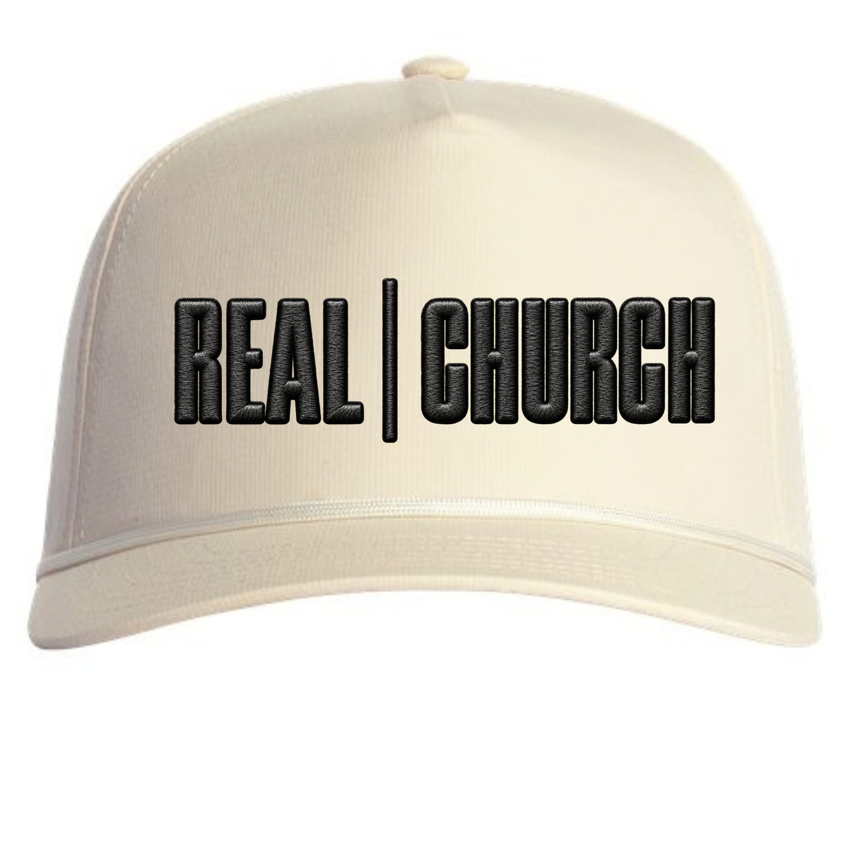 Real Church - Puff Embroidered Cap