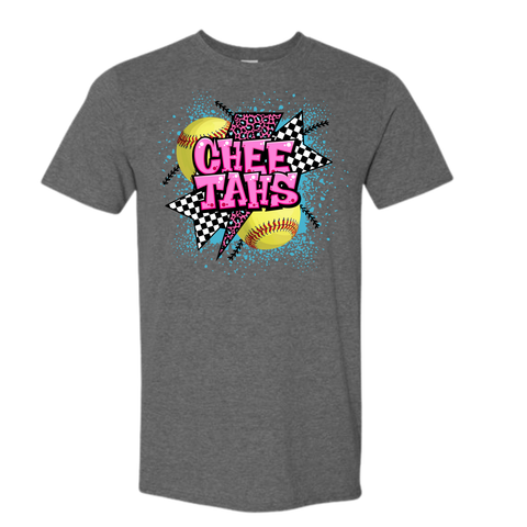 Cheetahs Graffiti Tee Shirt