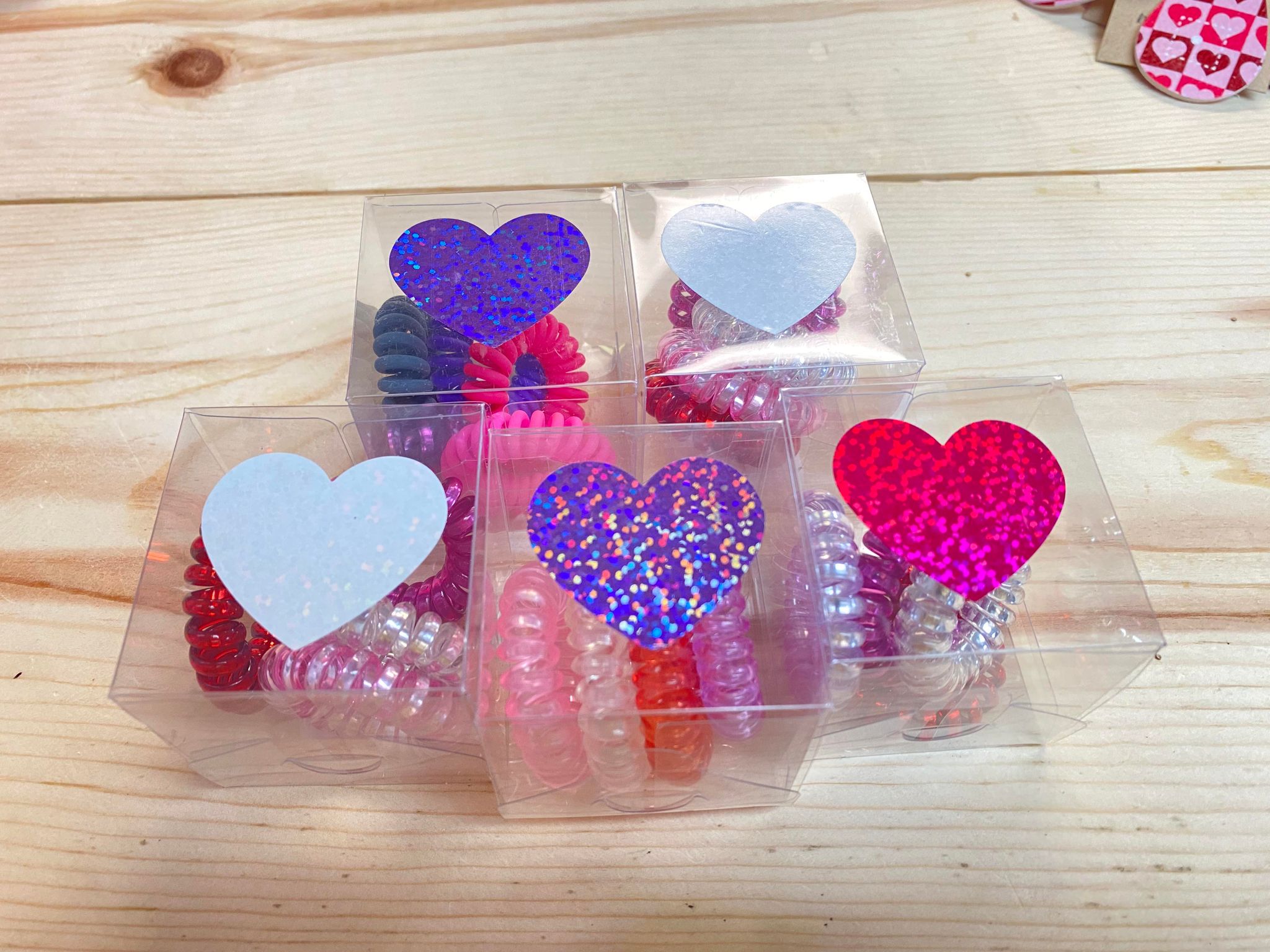 Valentine's Hair Tie Gift Set