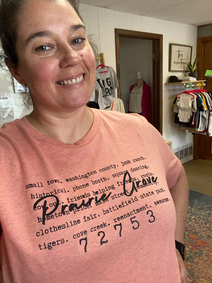 Prairie Grove Stamped Tee