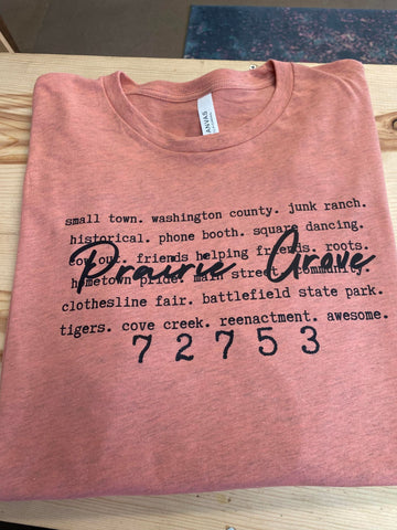 Prairie Grove Stamped Tee
