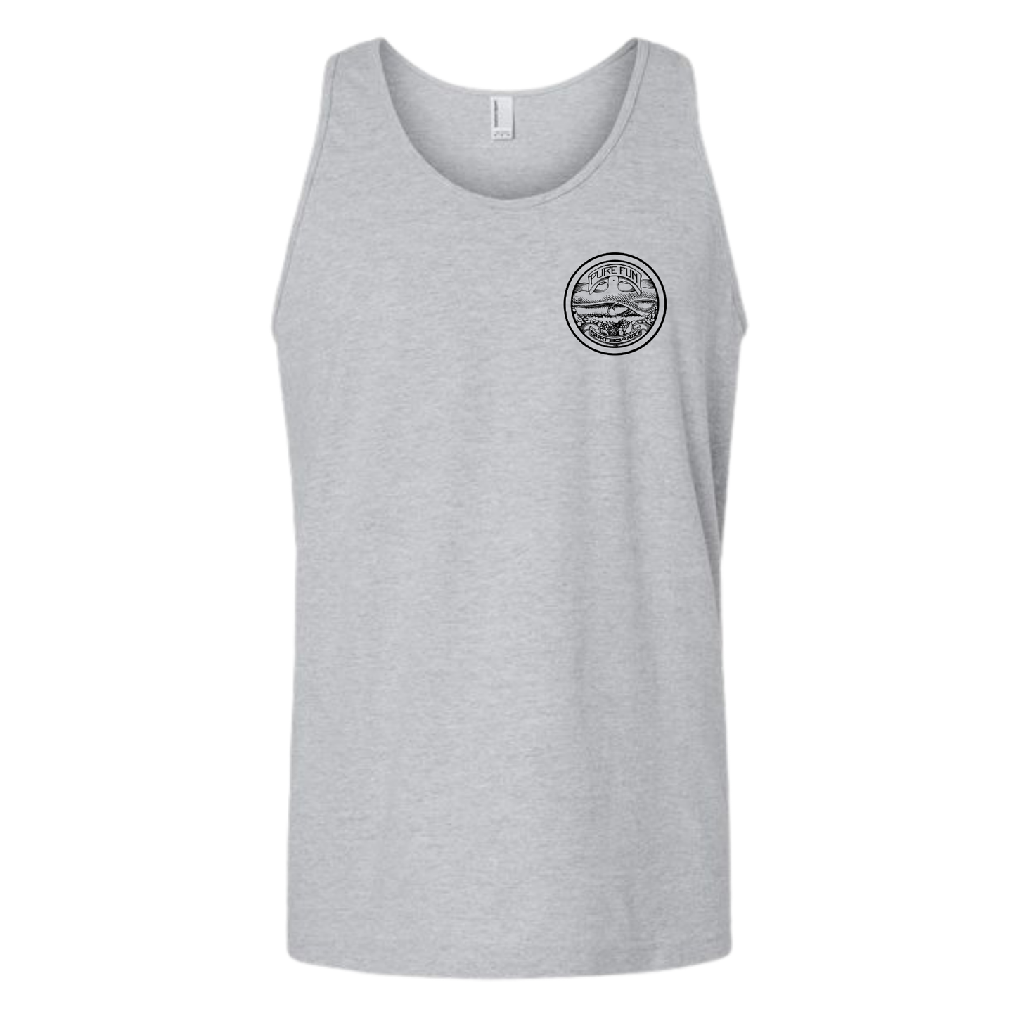 Byzak Surfboards Pure Fun Hank's Tanks - Grey w/Black Logo