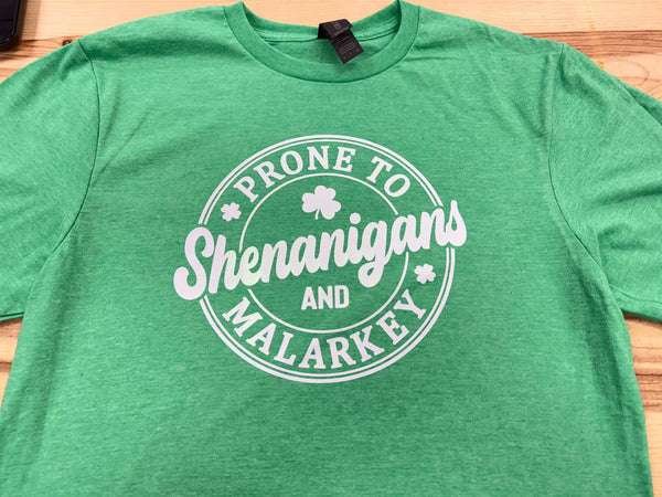 Shenanigans & Malarky Tee Shirt