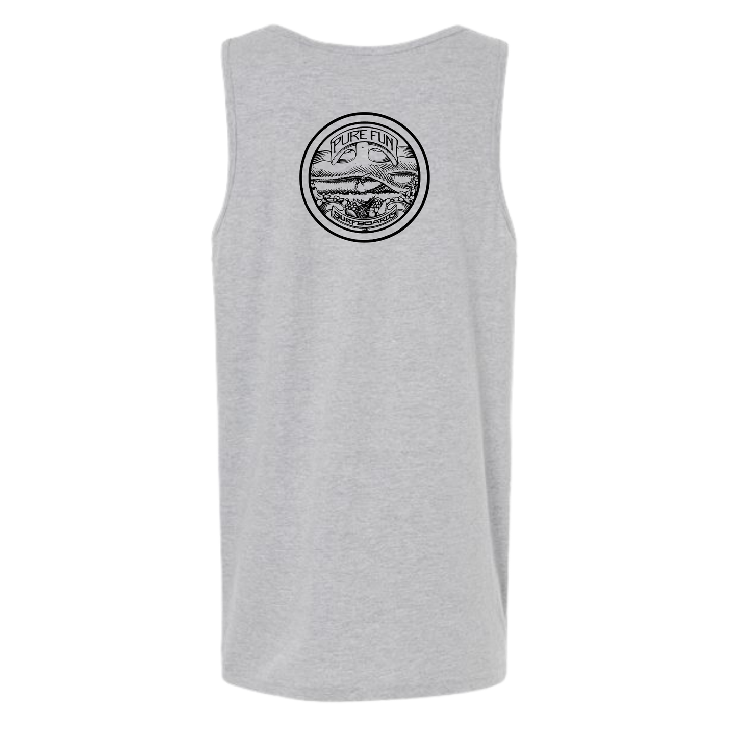 Byzak Surfboards Pure Fun Hank's Tanks - Grey w/Black Logo