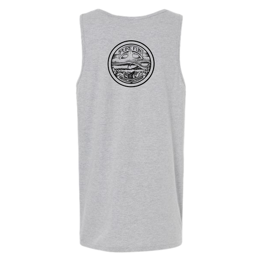 Byzak Surfboards Pure Fun Hank's Tanks - Grey w/Black Logo