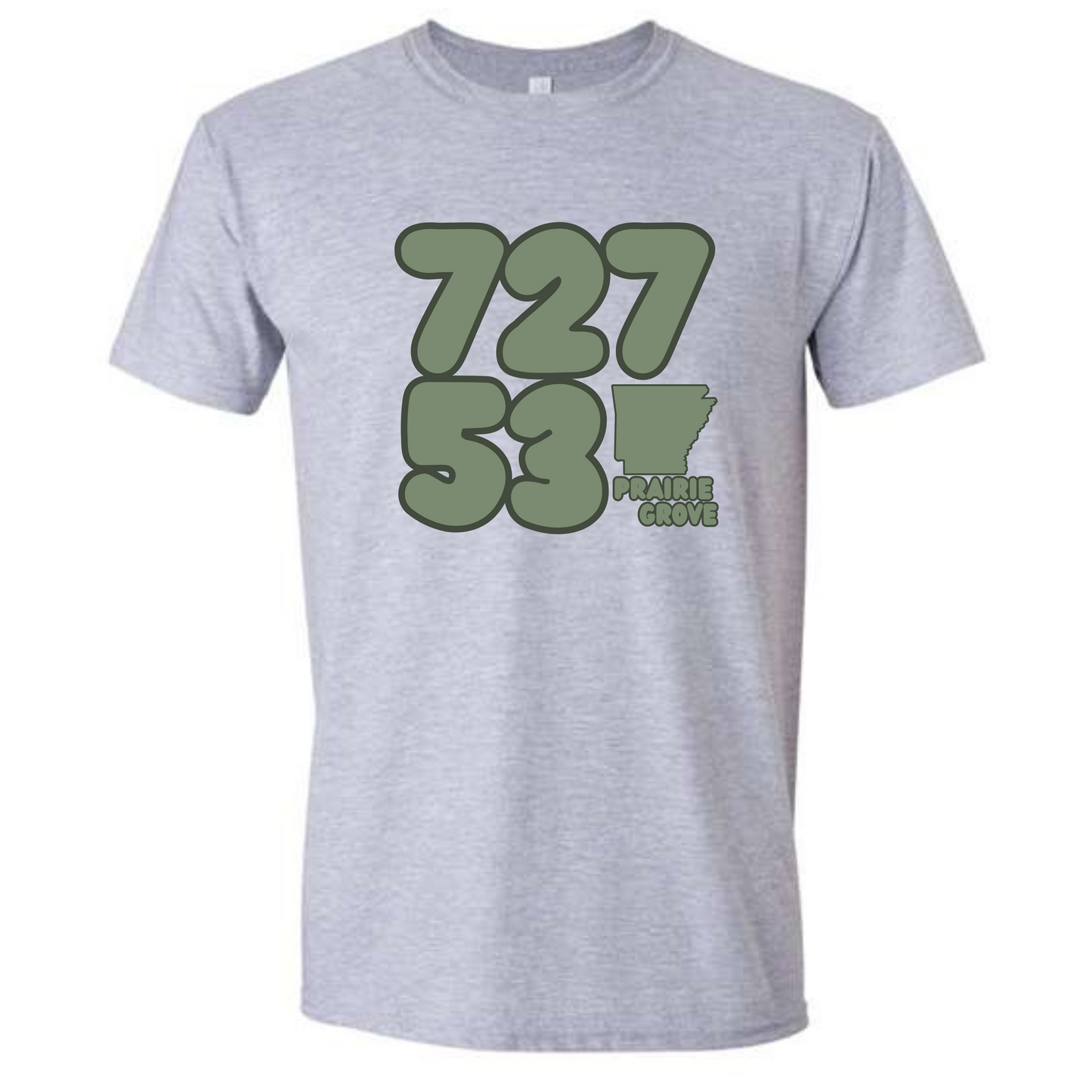 Just a Small Town Tee Shirt - Prairie Grove, Arkansas