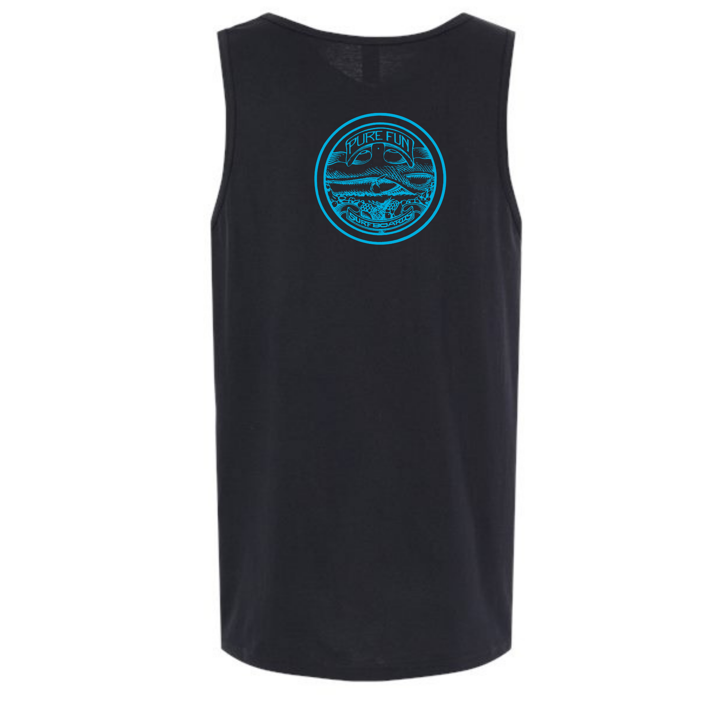 Byzak Surfboards Pure Fun Hank's Tanks - Black w/Teal Logo