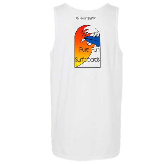 Byzak Surfboards Hank's Tanks - White w/Colorful Logo