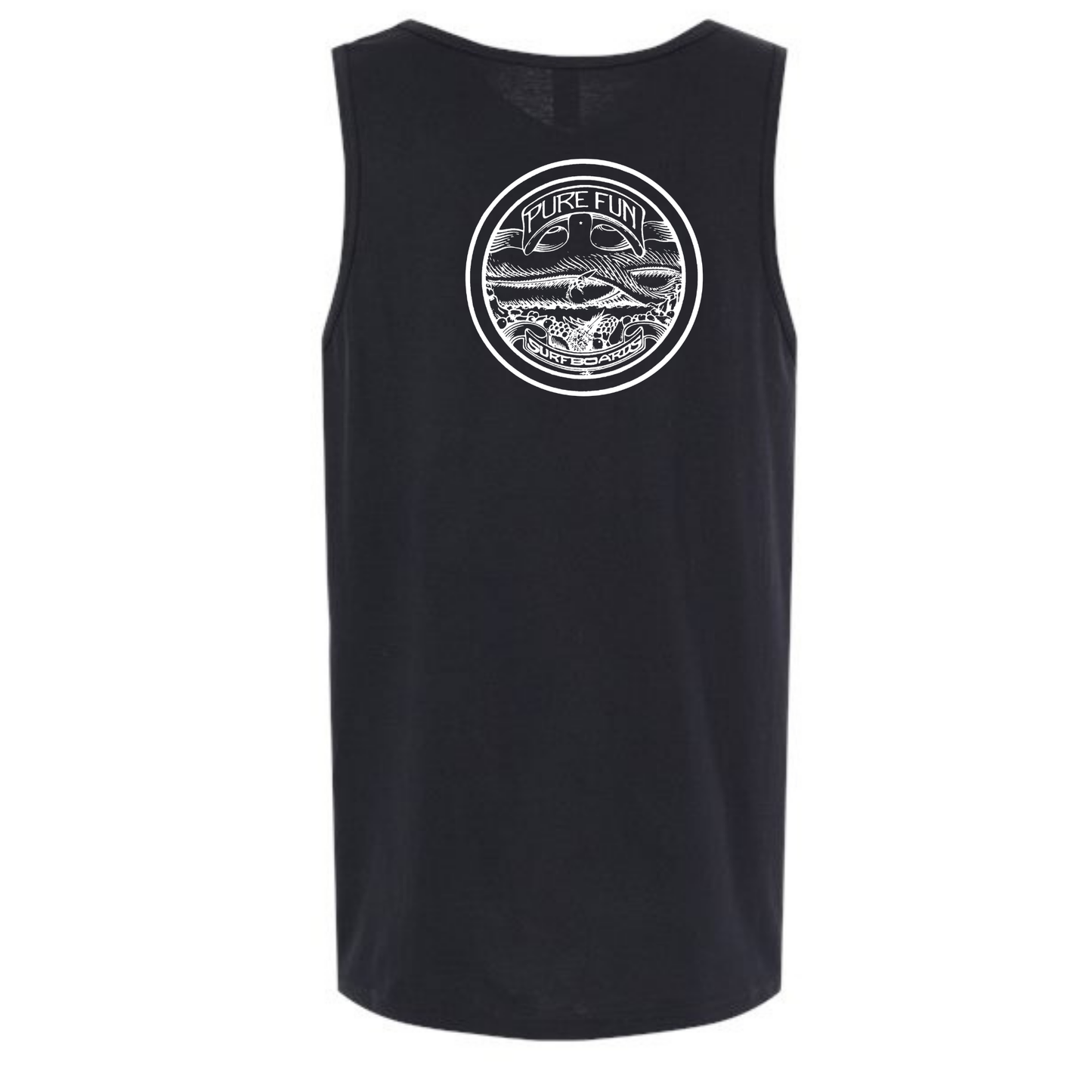 Byzak Surfboards Pure Fun Hank's Tanks - Black w/White Logo