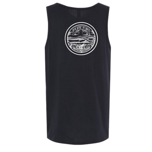 Byzak Surfboards Pure Fun Hank's Tanks - Black w/White Logo