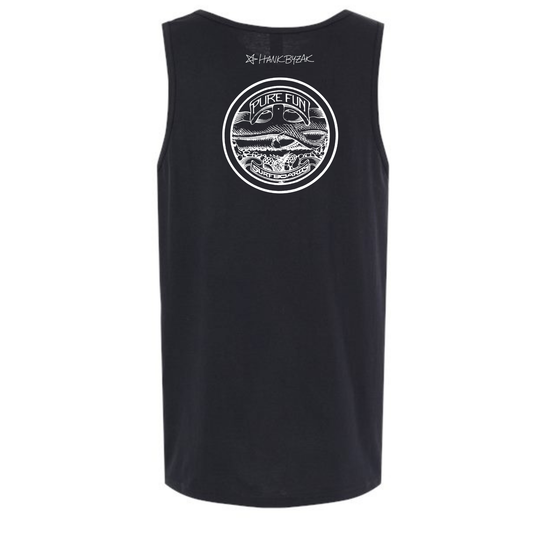 Byzak Surfboards Pure Fun Hank's Tanks - Black w/White Logo