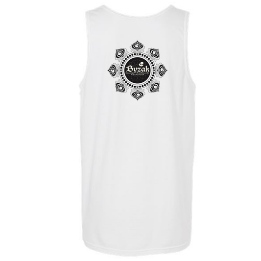 Byzak Surfboards Hank's Tanks - White w/Black Logo