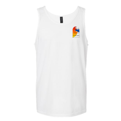 Byzak Surfboards Hank's Tanks - White w/Colorful Logo