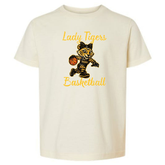 Lady Tigers Basketball Shirt, Crewneck Sweatshirt or Hoodie - Cream