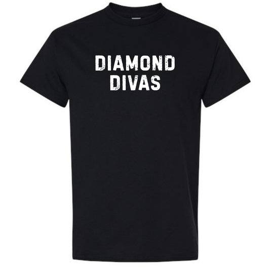 Diamond Divas Stamped Tee Shirt
