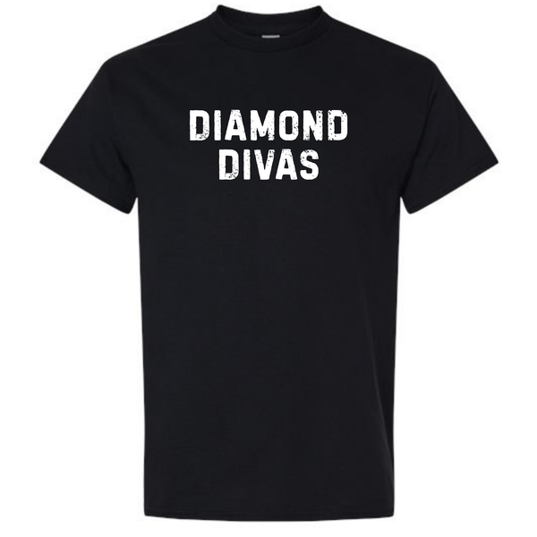 Diamond Divas Stamped Tee Shirt