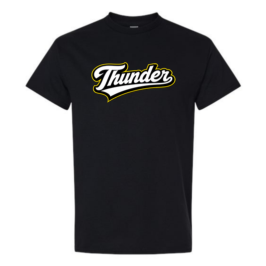 Thunder Baseball Retro Varsity Tee Shirt