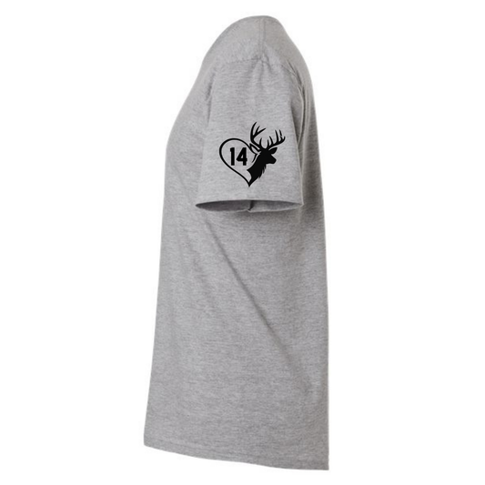 Young Bucks Heart on My Sleeve Baseball Tee Shirt