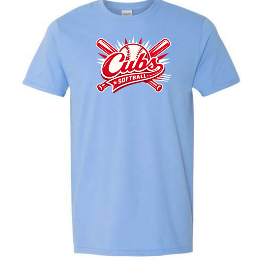 Cubs Crossed Bats Tee Shirt
