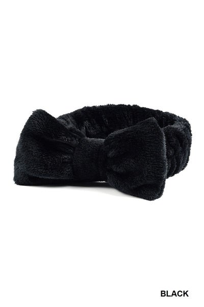 Bow Knot Plush Headband