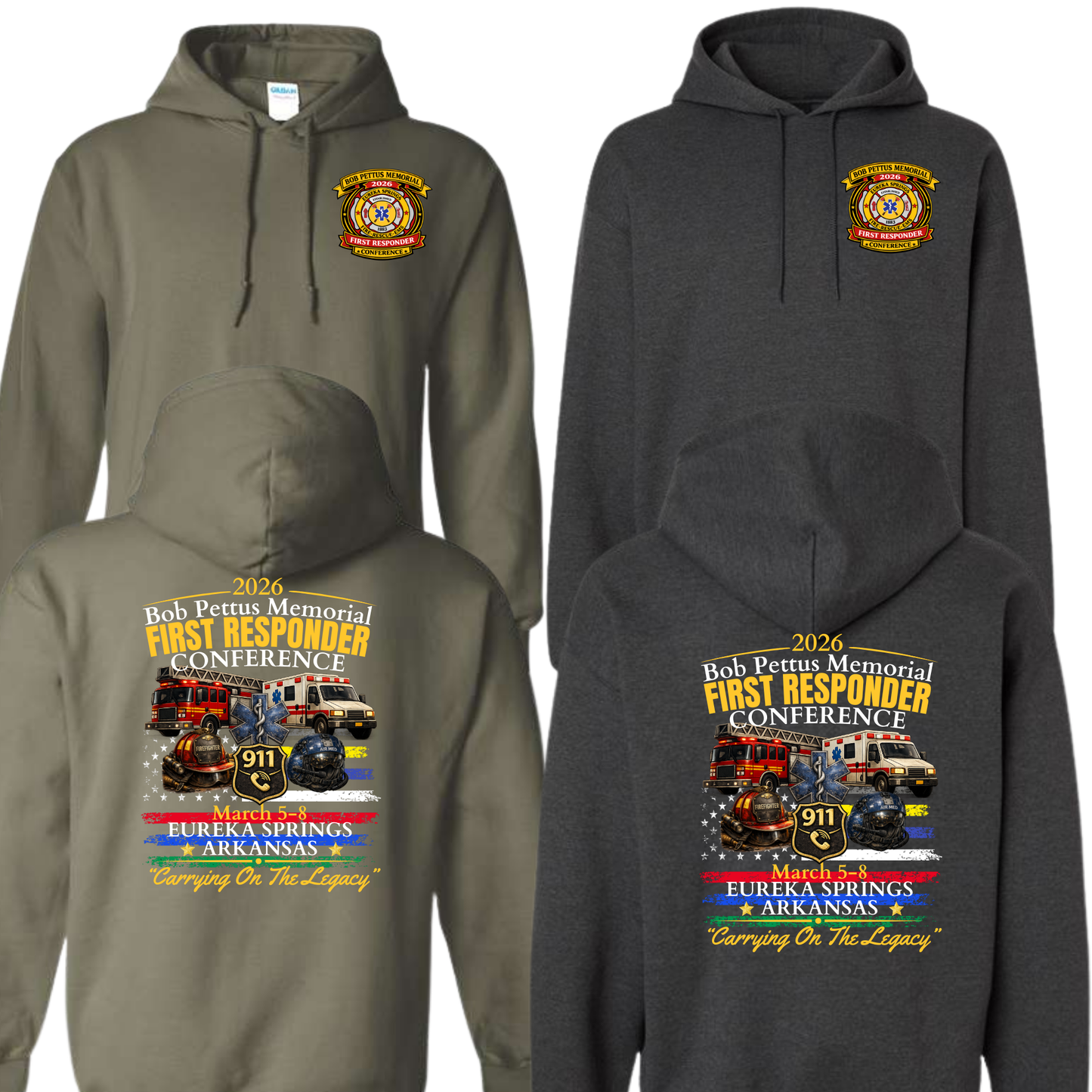 Bob Pettus First Responder Conference Hoodie